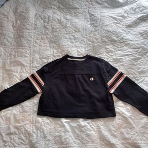 Champion Long Sleeve Crop Top